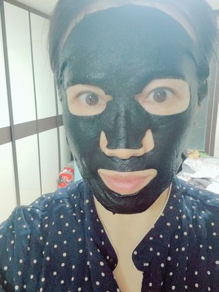 아노브코스메틱스 리커버 마스크팩 — 5점을 준 리뷰어가 2021년 11월 올린 사용 사진