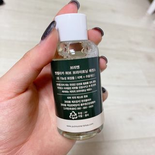 풀무원 브리엔 엔젤리카 허브 브라이트닝 에센스+전용펌프 — 3.5점을 준 리뷰어가 2020년 12월 올린 사용 사진