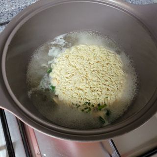 [풀무원] 자연은맛있다 정면, 백면, 홍면  세트 — 5점을 준 리뷰어가 2021년 4월 올린 사용 사진