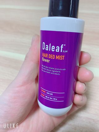 달리프 글램 헤어 데오미스트 100ml 라벤더 or 플라워 — 5점을 준 리뷰어가 2021년 2월 올린 사용 사진