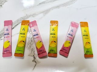 비타앤C 레몬맛, 망고맛 — 5점을 준 리뷰어가 2021년 7월 올린 사용 사진