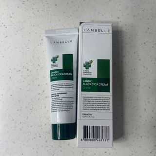 랑벨 랑바이오 블랙 시카 크림 50ml(블랙비 프로폴리스, 시카 4종, 판테놀 10 함유) — 5점을 준 리뷰어가 2023년 2월 올린 사용 사진