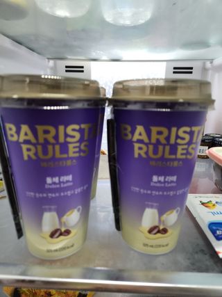 바리스타룰스 돌체 라떼 — 5점을 준 리뷰어가 2023년 4월 올린 사용 사진