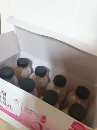 래디 리얼볼륨포뮬러 1박스(8개입) — 5점을 준 리뷰어가 2022년 3월 올린 사용 사진