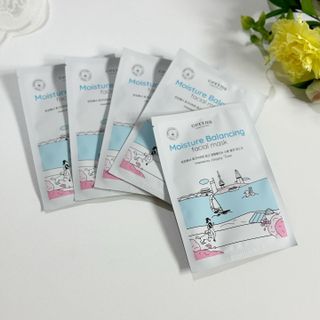 세뚜아(Cettua) [세뚜아] 모이스처 밸런싱 페이셜 마스크 Cettua Moisture Balancing Facial Mask 5매 — 5점을 준 리뷰어가 2023년 12월 올린 사용 사진