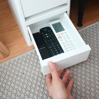 창신리빙 [프랑코 스마트 슬림 휴지통] 똑똑한 정리 수납 — 5점을 준 리뷰어가 2021년 8월 올린 사용 사진