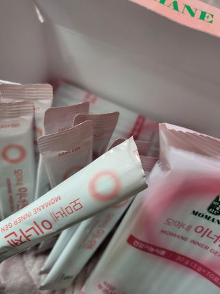 [모마네] 이너뷰티 히알루론산 비오틴 코큐텐 저분자피쉬콜라겐 - 3 g 30포 ★석류맛 — 5점을 준 리뷰어가 2021년 12월 올린 사용 사진