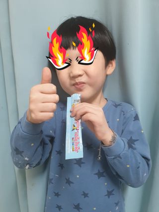 다나음 셀렌에 빠진 아연면역젤리 열대과일맛+사과맛 — 5점을 준 리뷰어가 2023년 1월 올린 사용 사진