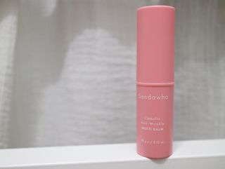 스킨큐어 산다화 카멜리아 안티 링클 멀티밤 — 5점을 준 리뷰어가 2022년 10월 올린 사용 사진
