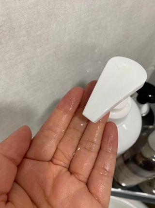 프리[닥터문] 유산균 락토케어 질경초 여성청결제 1000ml (젤타입) — 5점을 준 리뷰어가 2022년 6월 올린 사용 사진
