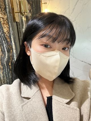 Ciior 씨오르 브이핏 마스크 — 5점을 준 리뷰어가 2022년 12월 올린 사용 사진