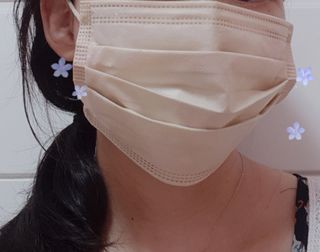 에어에이드 컬러 덴탈 마스크 — 5점을 준 리뷰어가 2021년 8월 올린 사용 사진