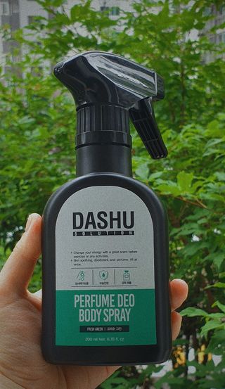 다슈코리아 다슈 솔루션 퍼퓸 데오 바디스프레이 프레쉬 그린 200ml — 5점을 준 리뷰어가 2021년 6월 올린 사용 사진