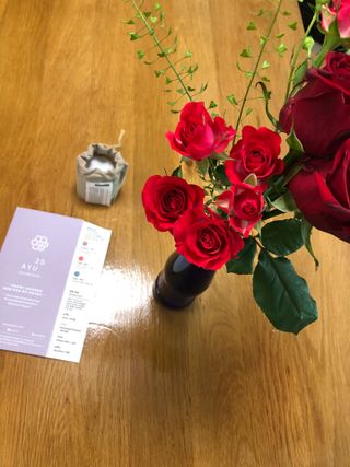 AYU25[아유트웬티파이브]다마스크로즈워터 베이스 천연 수분 촉촉 크림 — 4점을 준 리뷰어가 2021년 4월 올린 사용 사진