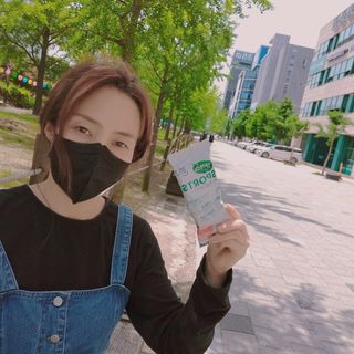 셀렉스스포츠 [복숭아맛] 셀렉스 스포츠 웨이 프로틴 파우더 스틱형 — 5점을 준 리뷰어가 2021년 5월 올린 사용 사진