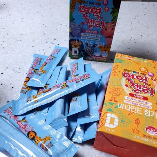 다나음 셀렌에 빠진 아연면역젤리 열대과일맛+사과맛 — 5점을 준 리뷰어가 2023년 8월 올린 사용 사진