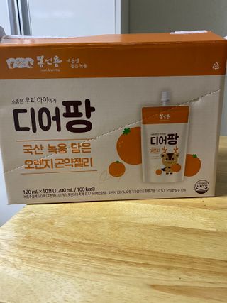 [몸엔용] 우리 아이 건강간식, 달콤한 녹용곤약젤리 디어팡 4종 — 5점을 준 리뷰어가 2021년 8월 올린 사용 사진