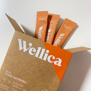 웰리카 다이어트 프로바이오틱스 — 4점을 준 리뷰어가 2021년 1월 올린 사용 사진