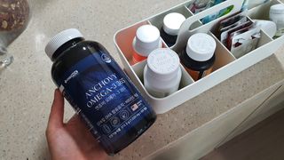 서울약사신협 Finepick_오메가365_1020mg x 365캡슐 — 5점을 준 리뷰어가 2021년 4월 올린 사용 사진