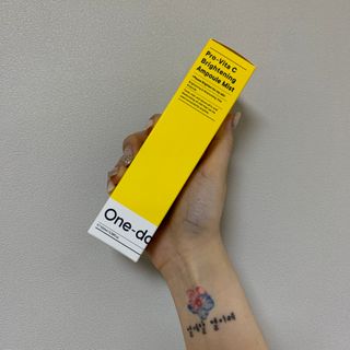 원데이즈유 프로 바이타 씨 브라이트닝 앰플 미스트 — 5점을 준 리뷰어가 2021년 2월 올린 사용 사진
