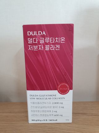 [덜다] 글루타치온 저분자 콜라겐 (20g x 15포) — 5점을 준 리뷰어가 2023년 9월 올린 사용 사진
