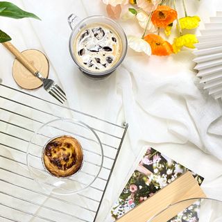 디앙뜨 포르투갈 에그타르트 오리지널 맛+패션후르츠+초콜릿타르트 맛 중 택1 — 4.5점을 준 리뷰어가 2021년 8월 올린 사용 사진