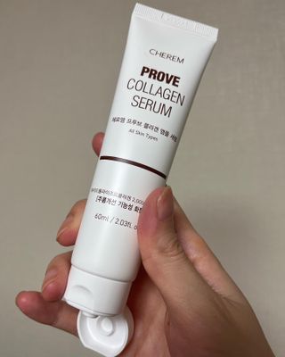 체르엠  프루브 콜라겐 앰플세럼 60ml 1병 — 4점을 준 리뷰어가 2022년 2월 올린 사용 사진