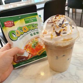 [유픽] 코코넛 커리부터 칵테일까지, 춘광 코코넛 크림 파우더 3입, 2세트, 총 6개 — 5점을 준 리뷰어가 2021년 2월 올린 사용 사진