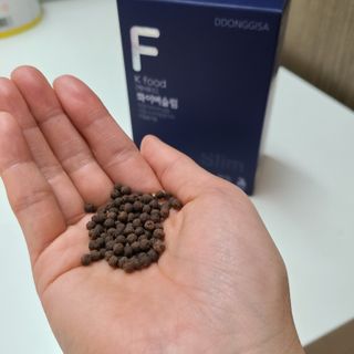 똥기사의 케이푸드 화이버슬림 — 5점을 준 리뷰어가 2021년 1월 올린 사용 사진
