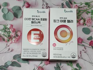 인디닥터 면역 생생 핑크 이뮨 젤리 + 타이탄 BCAA 프로틴 젤리스틱 — 5점을 준 리뷰어가 2022년 4월 올린 사용 사진