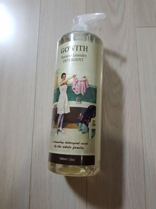 고위드올인원 세탁세제 1000ml — 5점을 준 리뷰어가 2021년 5월 올린 사용 사진
