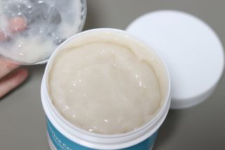 약손명가코스메틱 에오스보떼 뉴트리브 크림 마스크 솔트 500ml — 5점을 준 리뷰어가 2022년 1월 올린 사용 사진