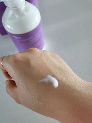 빅그린 베이비라인 3종세트 - 샴푸앤바디워시500ml,올인원로션500ml,바디크림170ml — 5점을 준 리뷰어가 2022년 11월 올린 사용 사진