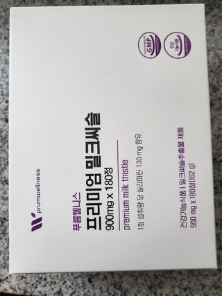 [푸름웰니스] 프리미엄 밀크씨슬 (900mgX180정) — 5점을 준 리뷰어가 2022년 4월 올린 사용 사진