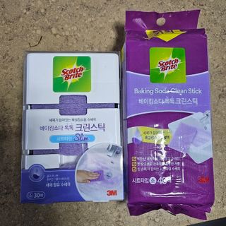 3M 스카치브라이트 크린스틱 베이킹소다 시트타입 70매 + 디스펜서 증정 — 5점을 준 리뷰어가 2023년 9월 올린 사용 사진