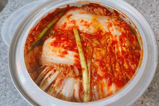 셰프애찬 알배기 겉절이 김치 1kg — 5점을 준 리뷰어가 2022년 11월 올린 사용 사진