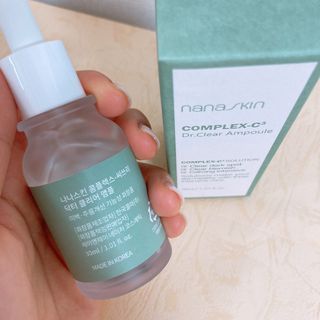 나나스킨 콤플렉스씨쓰리닥터클리어앰플 — 5점을 준 리뷰어가 2021년 7월 올린 사용 사진