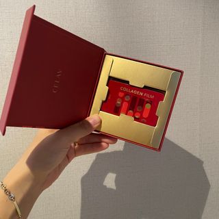 프리마인 귀족의 콜라겐, 92배 흡수율. 럭셔리 프리미엄 셀라브 콜라겐필름 30매 — 4점을 준 리뷰어가 2021년 10월 올린 사용 사진