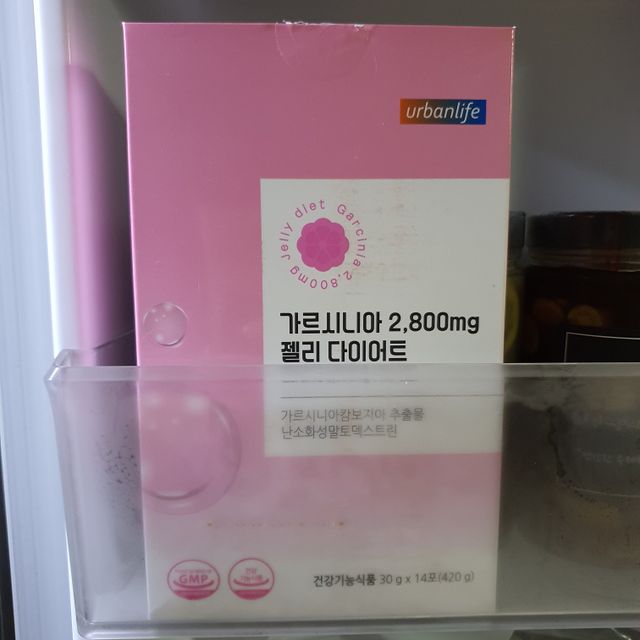 [얼굴반쪽 가르시니아 2,800mg] x 14포 1주 젤리 다이어트 보조제 체지방감소 리뷰 사진