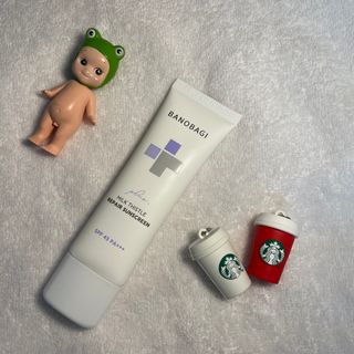 바노바기 코스메틱 바노바기 밀크씨슬 리페어 시카 선스크린 플러스 50ml — 5점을 준 리뷰어가 2023년 2월 올린 사용 사진