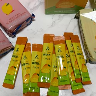 비타앤C 레몬맛, 망고맛 — 5점을 준 리뷰어가 2021년 7월 올린 사용 사진
