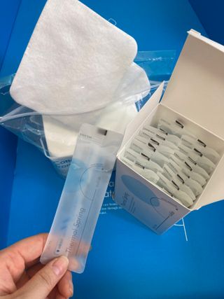 설랩수앤슈, 직접 만들어 쓰는 아기 물티슈 — 4.5점을 준 리뷰어가 2021년 8월 올린 사용 사진