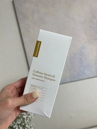 하이브리온 [쿠팡 구매평] 닥터초이스 시카엑소좀 판테놀 아미노산 탈모기능성 두피케어 모근강화 샴푸, 300ml, 1개 — 5점을 준 리뷰어가 2025년 3월 올린 사용 사진