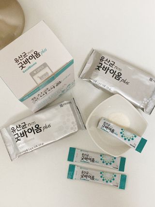 프리마인 유산균 국가지정연구소 선정, 살아있는 생유산균 200억 마리의 힘. 유산균n굿바이옴플러스 — 5점을 준 리뷰어가 2021년 9월 올린 사용 사진