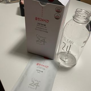 클린24시간 1BOX(5포) + 전용보틀(500ml) — 5점을 준 리뷰어가 2022년 8월 올린 사용 사진