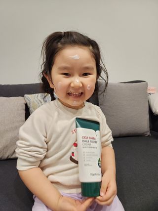 팜스테이  시카팜 데일리 릴리프 크림 — 4.5점을 준 리뷰어가 2022년 12월 올린 사용 사진