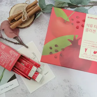 서울약사신협_석류 타트체리 콜라겐_10g x 30포 — 5점을 준 리뷰어가 2021년 7월 올린 사용 사진