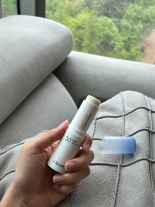 아이레시피 워터리터치 에센스 선 밤 [SPF50+/PA++++] — 5점을 준 리뷰어가 2023년 5월 올린 사용 사진