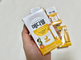 메디웰 페디아드링크 미니 바나나맛 — 5점을 준 리뷰어가 2022년 8월 올린 사용 사진