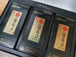 [광동제약] 광동 광옥고 홍삼 본 30포+쇼핑백 증정 — 5점을 준 리뷰어가 2021년 12월 올린 사용 사진